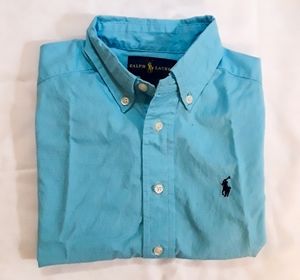 Ralph Lauren button down Oxford shirt 4T unisex